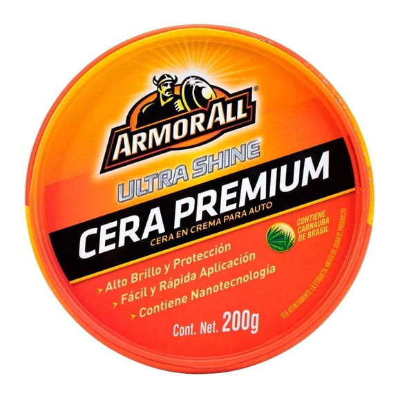 Cera para Auto Armor All en Crema 200 g