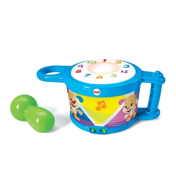 Instrumento Musical de Juguete para bebés Mattel Fisher-Price Tambor Canta Conmigo Luces y Sonido