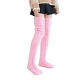 thumbnail image 2 of Medias de punto Color sólido Keen Socks High High Socks Women Leg Weavers Zapatos Accesorios Lindo otoño Halloween Medias rosa 1 par, 2 of 7