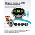 thumbnail image 2 of Reloj inteligente SMARTWATCH G-tide R6 con certificación IP68 y función de llamadas HD,Pantalla IPS HD sin bordes de 1,43 pulgadas,GPS,Batería De 7 Días,Compatible con sistemas Android e iOS,Negro, 2 of 10