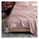 thumbnail image 5 of Set Edredón King Size + Funda De Almohada + Sábanas 7 Pzas Real Textil Malva - Rosa, 5 of 8