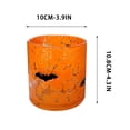 thumbnail image 3 of CaiYueKe Halloween Icon Glass Cups - Pumpkin, Ghost, Bat, Cat Icon Juice Glasses Double Old Fashioned Drinking Cups - Ideal for Halloween Party Decoration, Friends Lovely Gifts, 3 of 8