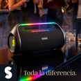 thumbnail image 3 of Bocina Recargable Bluetooth Pórtatil Con Luz Led Hasta 12hrs, 3 of 9
