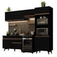 thumbnail image 1 of Cocina Integral Madesa Reims 260cm Negro 09, 1 of 11