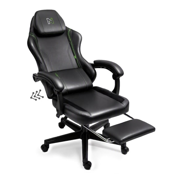 Silla Gamer Ergonomica Nenotech Reclinable Plus Verde