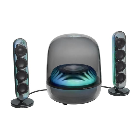 Altavoz Bluetooth Harman Kardon Negro con Conexión Auracast y Espectáculos de Luz Coloridos