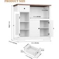 thumbnail image 2 of Kitchen Microwave Gabinete con Almacenamiento Buffet Sideboard para Kitchen cm de Profundidadining Living Sala cm de Alturaallway, 2 of 7
