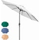 thumbnail image 1 of Sombrilla Para Playa Jardin Patio Alberca Exteriores Plegable 2.7 Metros Acero Reforzado, 1 of 7
