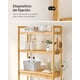 thumbnail image 3 of SONGMICS Mueble para Inodoro, Estante sobre Inodoro, Estantería de 3 Niveles, Estante Ajustable, Beige Natural, 3 of 6