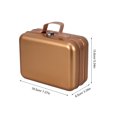thumbnail image 2 of CHICHUMID Caja Decorativa De Lata De Acero Color Dorado Para Guardar Dinero Y, 2 of 6