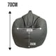 thumbnail image 5 of Sillón Puff LUNICS Oval Mediano Gris Oxford, 5 of 7