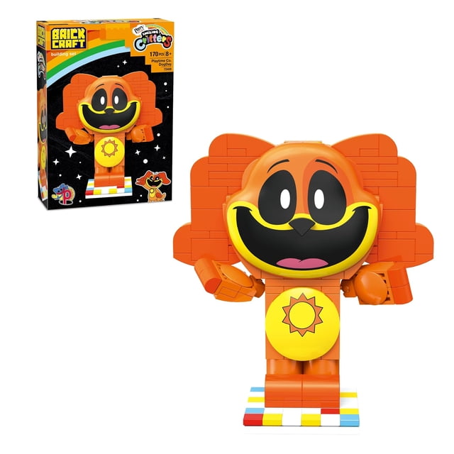 Poppy Playtime Setting Set Construcción Dogday Poppy Playtime 170 Piezas Naranja | Walmart en ...