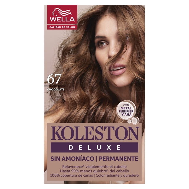 Tinte para cabello Koleston Deluxe Sin Amoníaco Chocolate 6.7
