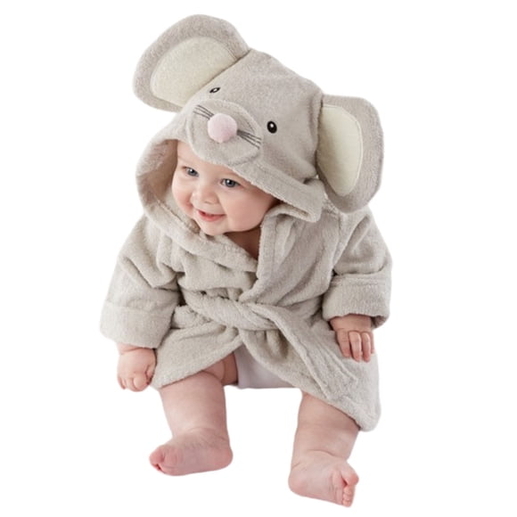 Toalla bata de Baño para Bebe Niño Figuras de Animales Suave Dara Baby Acc0045