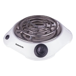 Parrilla Eléctrica Taurus Alpha 1 Quemador Blanca