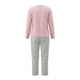thumbnail image 3 of Pijama Simply Basic para Dama Playera Manga Larga con Pantalón Multicolor Talla M 3 Piezas, 3 of 4