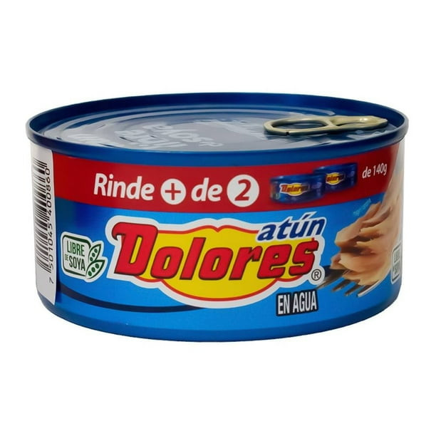 Imagen 4 de Atún Dolores aleta amarilla en agua 295 g