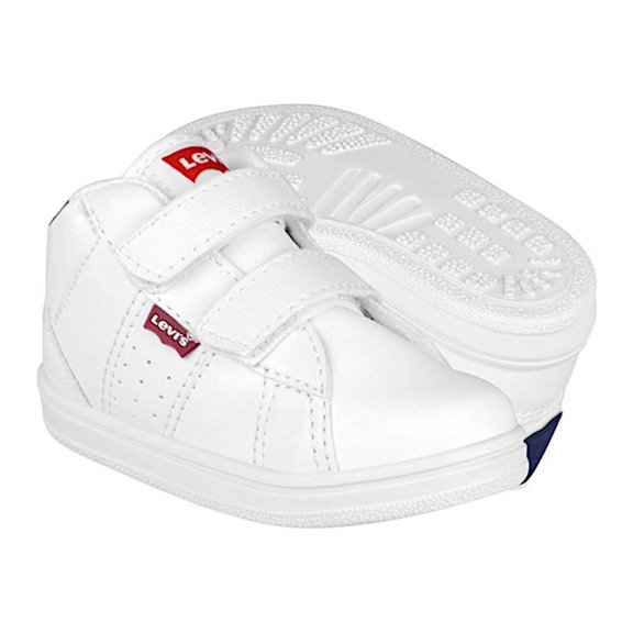 TENIS NIÑO LEVI´S 0403310019 SIMIPIEL BLANCO Levis  0403310019