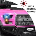 thumbnail image 2 of Montable Electrico Raptor para Niños Control Remoto Luz Led 12v - Rosa, 2 of 7