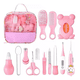 thumbnail image 1 of Kit De Higiene Cuidado del Bebé 13 pcs Termómetro Salud Manicure, Rosa, 1 of 5