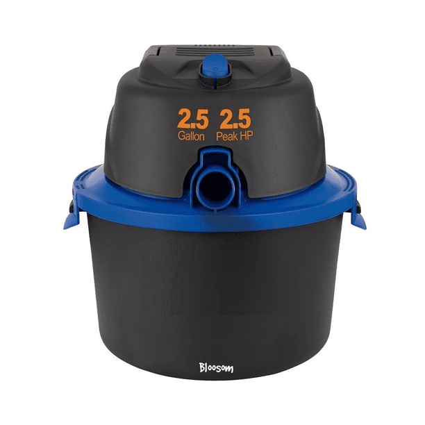 Aspiradora Seco Bloosom - Líquidos 2.5 Gal, 110 V Negro