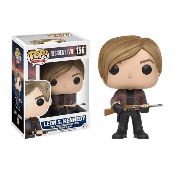 Funko Pop! Games Resident Evil Leon S. Kennedy #156 Figura Vinyl Coleccionable