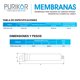 thumbnail image 3 of Membrana para Sistemas de Ósmosis Inversa Residencial / Comercial Ligero Purikor PKRO-2012-100, 3 of 3