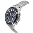 thumbnail image 4 of Casio Edifice Smartphone Link Analog Digital Grey Dial Quartz ECB-30DB-1A 100M Men's Watch, 4 of 5