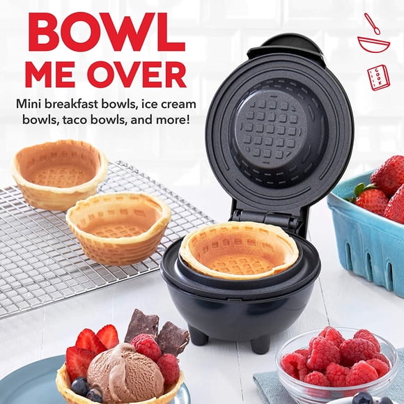 Wafflera Mini DASH Negro