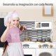 thumbnail image 5 of Kids House Cocina Urban White Kitchen: Encantadora Cocina de Juguete de Madera para Niños con Accesorios, Fomenta la Creatividad y el Aprendizaje a Través del Juego Imaginativo, 5 of 5