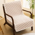 thumbnail image 1 of Sillón reclinable de oficina con cojín de asiento y respaldo integrados, alfombrilla gruesa antideslizante, apto para sillas, taburetes, sofás y sillones reclinables., 1 of 6