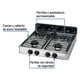 thumbnail image 2 of Parrilla de gas de sobreponer 4 quemadores, inox, Foset, 2 of 4
