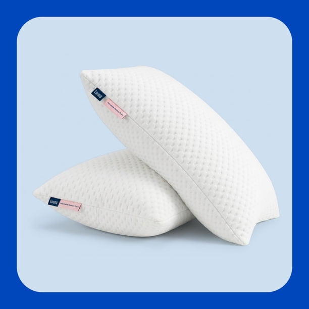 Almohada Luuna Ajustable 2 pack Firme Tamaño Estandar Memory Foam
