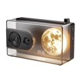 thumbnail image 4 of M6 Moonlight Music Box Altavoz Bluetooth Soporte para Tarjeta TF Reproducción Conexión AUX A Computadora Reloj Caja de Sonido Transparente A, 4 of 5