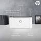 thumbnail image 4 of Impresora HP 107W LaserJet Blanco y Negro Wifi USB, 4 of 4