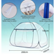 thumbnail image 2 of Mosquitero Para Cama King Size Modelo Azul, 2 of 4