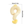 thumbnail image 3 of Almohada Refrescante de Seda de Hielo con Forma de Signo de Interrogación, Ideal para La Oficina, Siestas, Estudiantes, Viajes En Coche o Como Almohada Cervical. También Sirve Como Regalo., 3 of 6