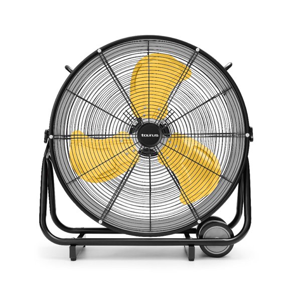 VENTILADOR INDUSTRIAL PISO TAURUS COLOSAL 24 PUL 3 VEL RUEDA