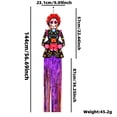 thumbnail image 4 of MTBLYS Banderas extragrandes del Día de Muertos de 144x23cm| resistentes a la intemperie| de papel laminado plástico| preensambladas| para decoración de fiestas, 4 of 8