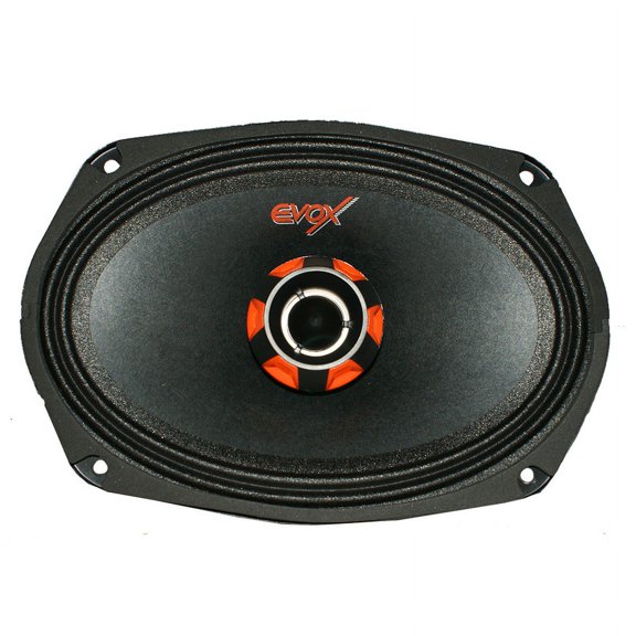 MEDIO RANGO EVOX COAXIAL 2 VIAS 6X9 600W/1200W@8ohm – EVX69CX