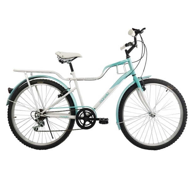 Bicicleta BLACK PANTHER Marsella R26 6V C/Parr Verde