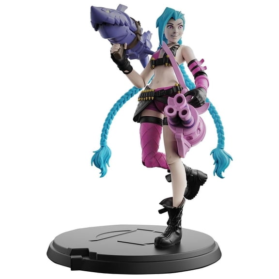 Figura Spin Master League of Legends Jinx 4 Pulgadas