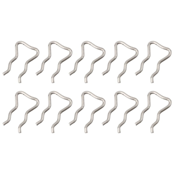 Juego de 10 clips de acero inoxidable para inyectores de combustible diésel