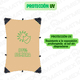 thumbnail image 3 of Malla Sombra 5x4 Mts Beige Reforzada 90% INMATMEX  Malla Sombra Raschel Color beige Medida 4x5 90% Con vinil y refuerzos con PVC, 3 of 8