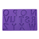 thumbnail image 1 of Molde De Silicón Vencort Fondant Letras De La N-Z, 1 of 2