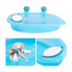 thumbnail image 4 of Mini Bañera De Plástico Para Pájaros Con Espejo azul, 4 of 4