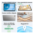 thumbnail image 2 of Tablet Honor Pad X9a Android 15, 11.5" 120Hz 2.5K Pad 6GB RAM 128GB ROM, Batería 8300 mAh Carga 35W, WiFi, Gris, 2 of 10
