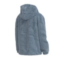 thumbnail image 2 of Sudadera George para Niño, Borrego con Capucha Cowl, Acero Talla 14, 2 of 4
