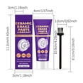 thumbnail image 3 of CaiYueKe 30g Ceramic Brake Parts Lubricant Grease, High Temp Brake Caliper Grease for Automotive Brake System, Anti-Seize Lubricant for Sliding Pins Pad Assembly, 3 of 9