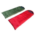 thumbnail image 2 of Saco de dormir impermeable para acampar, mantas para senderismo y actividades al aire libre (verde oliva), 2 of 3